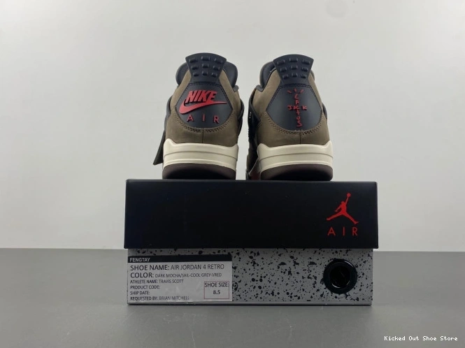 Kicked Out Shoe Store AJ4-882335 x Scott Brown Travis Retro Jordan Air TS 4 0730
